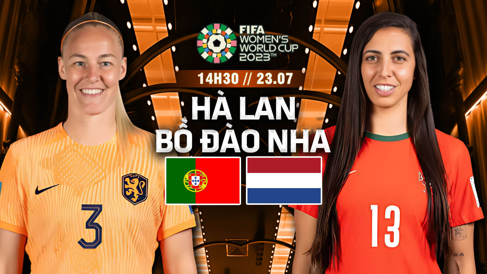 Nhận định bóng đá World Cup nữ – Hà Lan vs Bồ Đào Nha 14h30 ngày 23/7