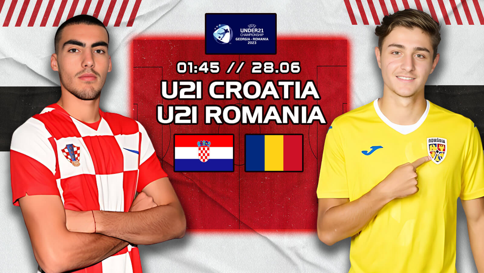 Nhận định bóng đá U21 Croatia vs U21 Romania 1h45 ngày 28/6 – U21 Euro
