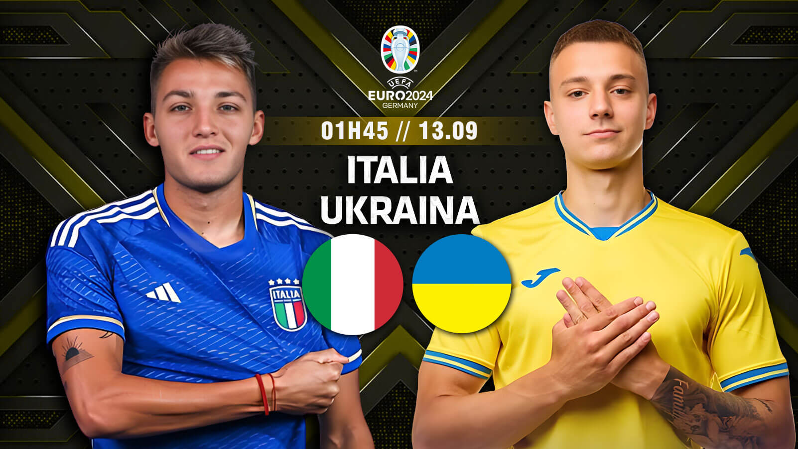 Nhận định bóng đá Ý vs Ukraina 1h45 ngày 13/9