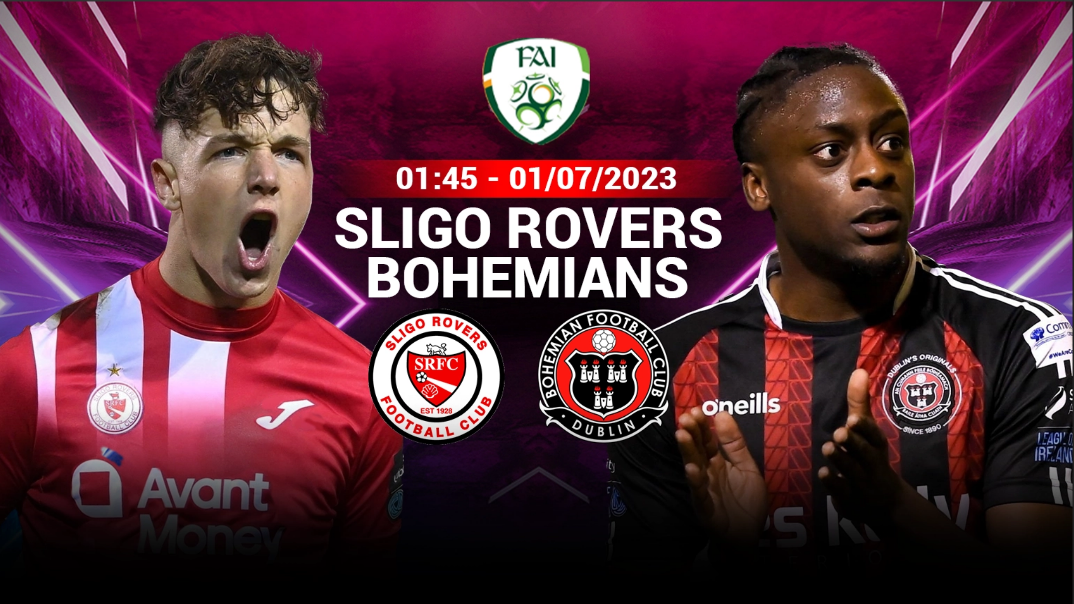 Nhận định bóng đá Sligo Rovers vs Bohemians 1h45 ngày 1/7 – VĐQG Ireland