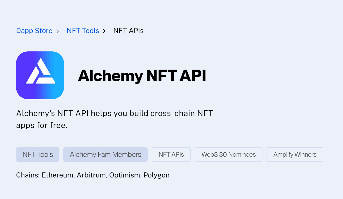 A Comprehensive Understanding of Alchemy NFT API for Internet Site Bloggers